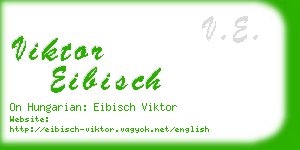 viktor eibisch business card